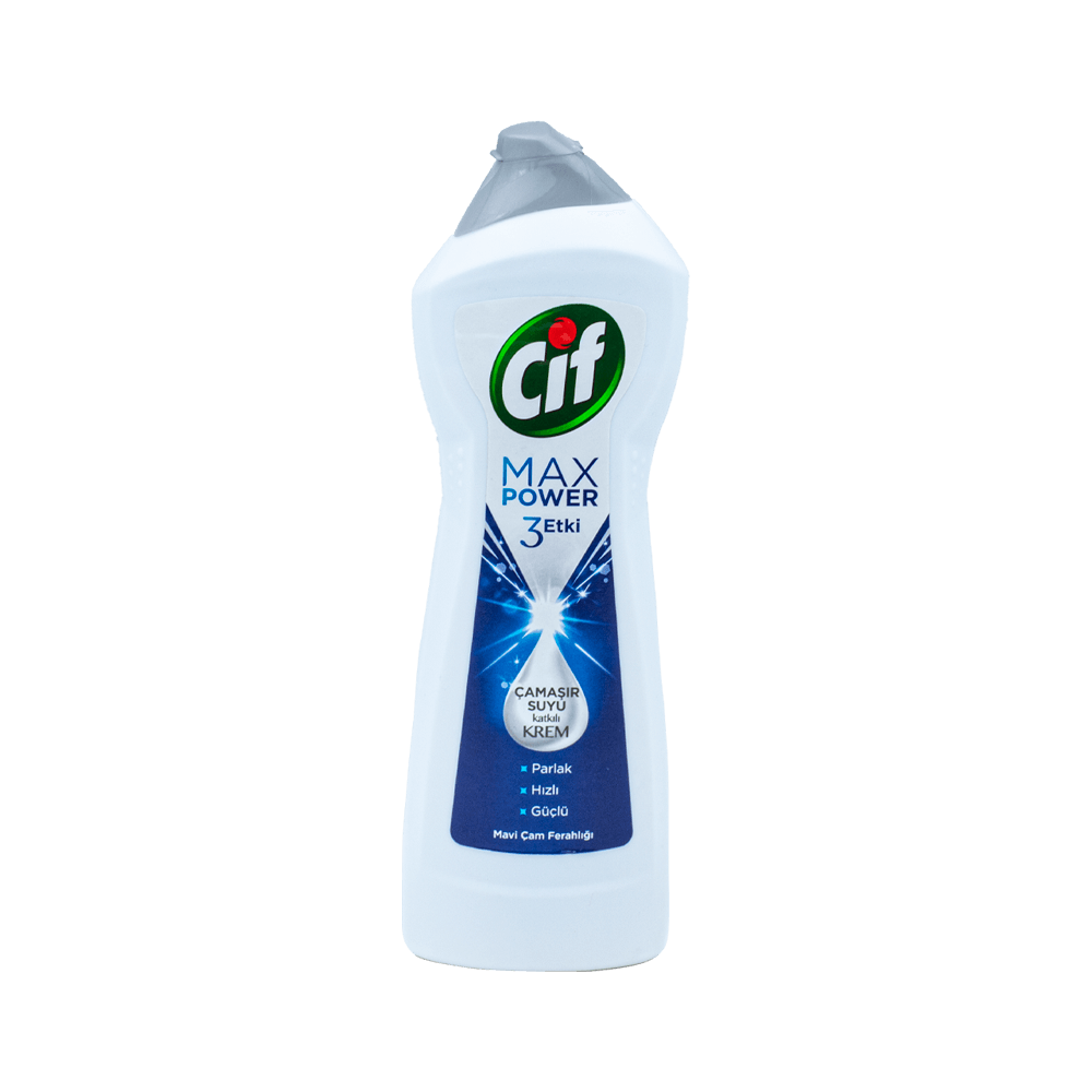 Cif Krem 675 Ml Mavi Çam Ferahlığı Çamaşır Suyu Katkılı