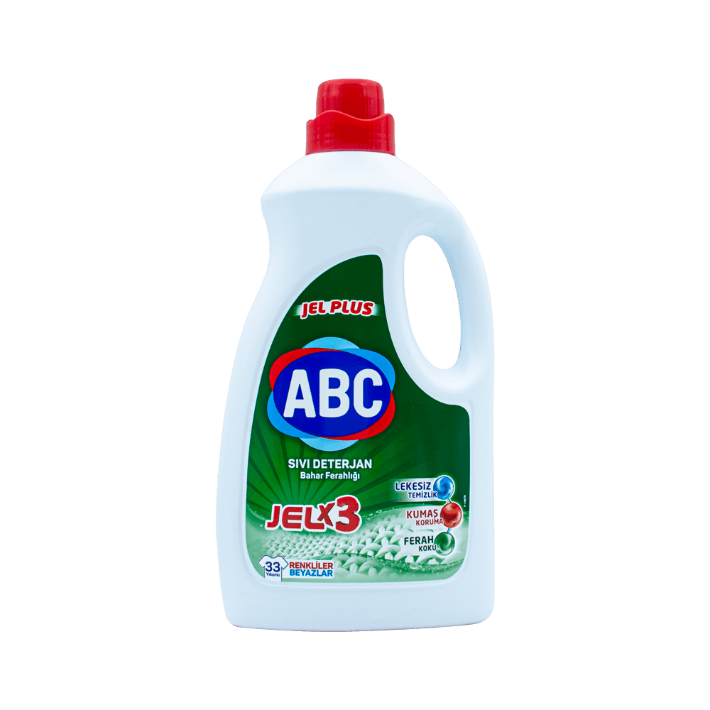 Abc Sıvı Çamaşır Jel 2145 Ml Beyazlar ve Renkliler