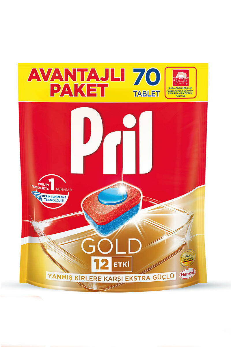 Pril Tablet 70'li Gold