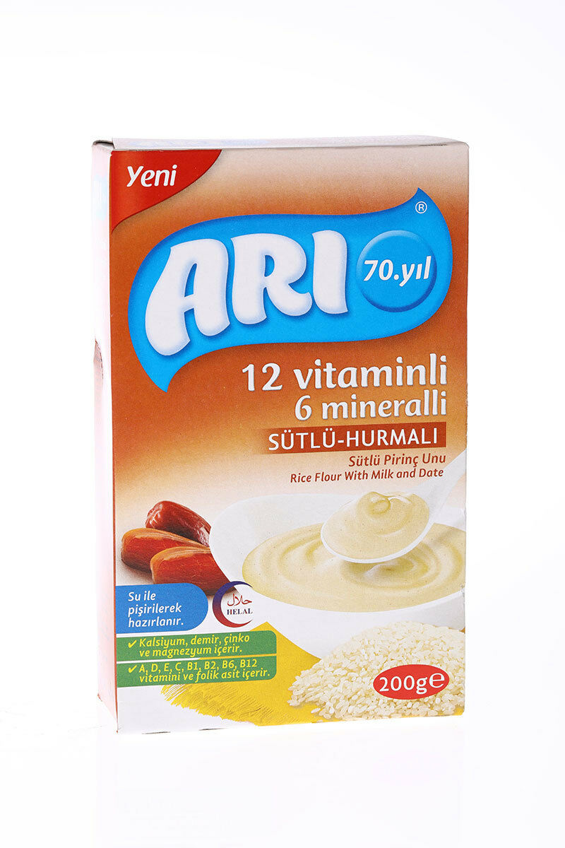 Arı Sütlü 200 Gr Hurmalı 12 Vitamin 6 Mineral