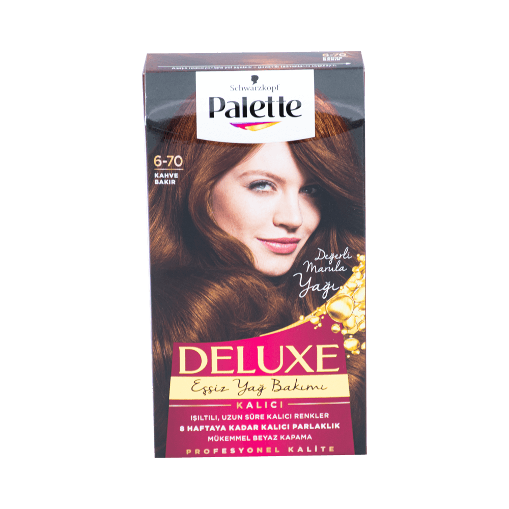 Palette Saç Boyası Deluxe 6-70 Kahve Bakır