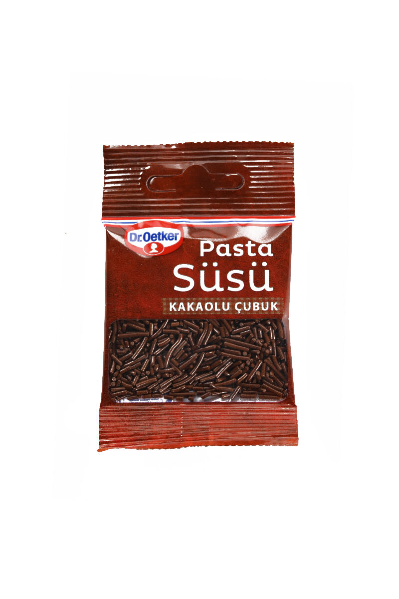 Dr.Oetker Pasta Süsü Kakaolu Çubuk 10 gr