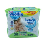 Molfix Islak Havlu İzotonik 3x60'li Ferah Temizlik