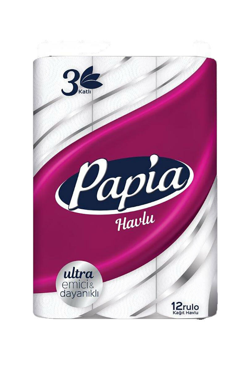 Papia Havlu 12'li