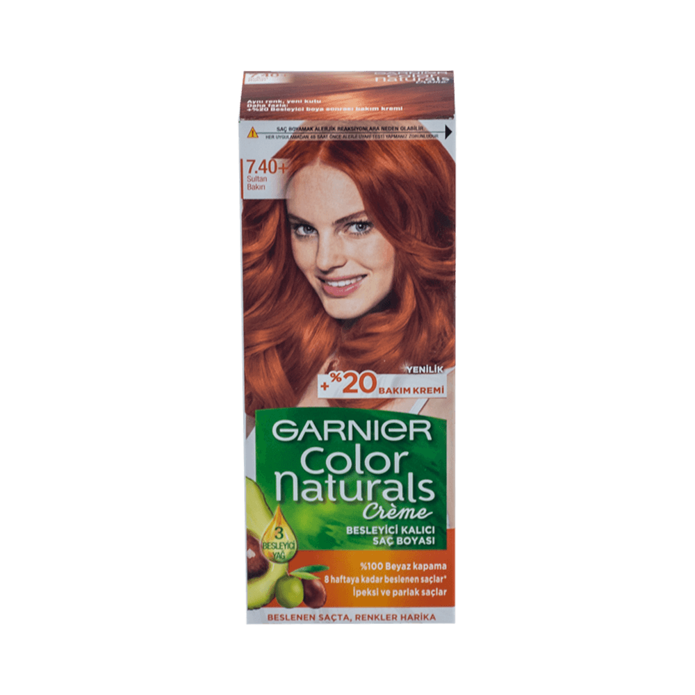 Garnier Color Naturals 7.40+ Sultan Bakırı Saç Boyası