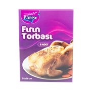 Parex Yanmaz Fırın Torbası 8 li 25x38 cm