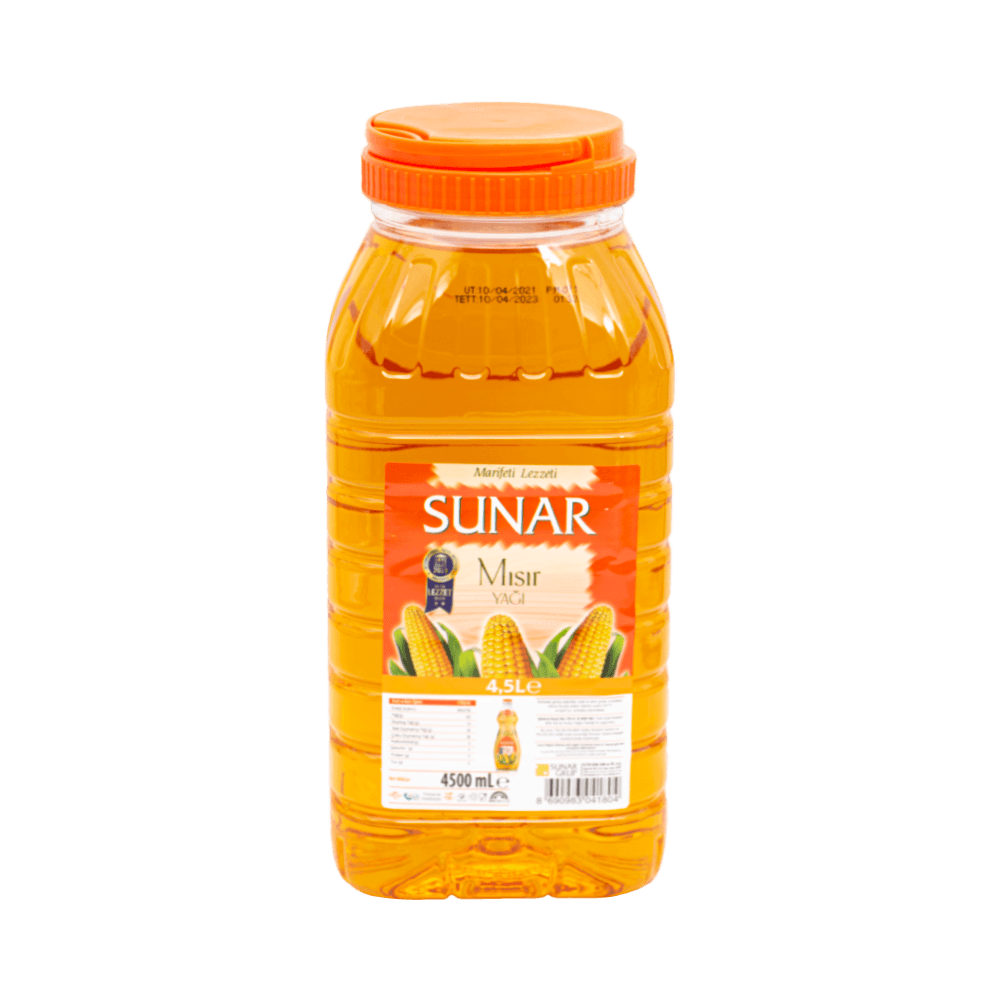 Sunar 4.5 Lt. Pet Mısır Yağı