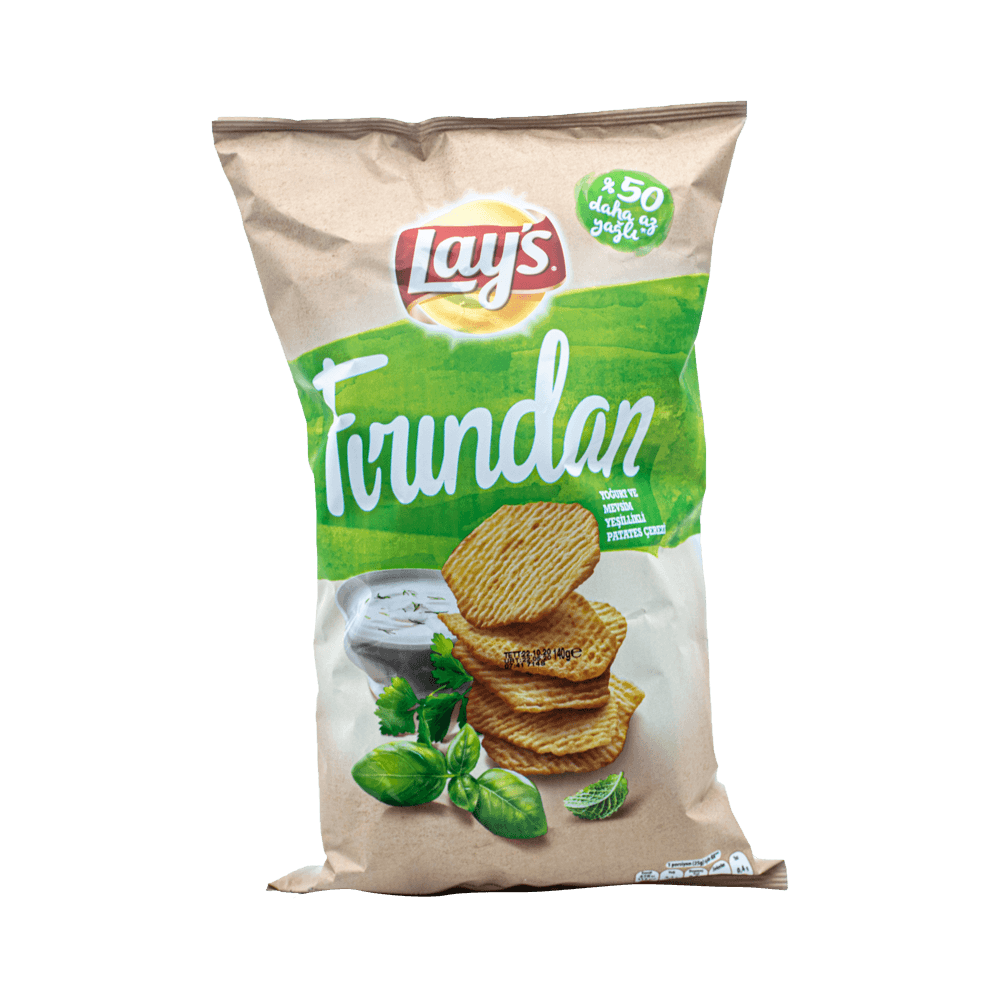 Lays Parti 140 Gr Fırından Yoğurt ve Mevsim Yeşillikleri