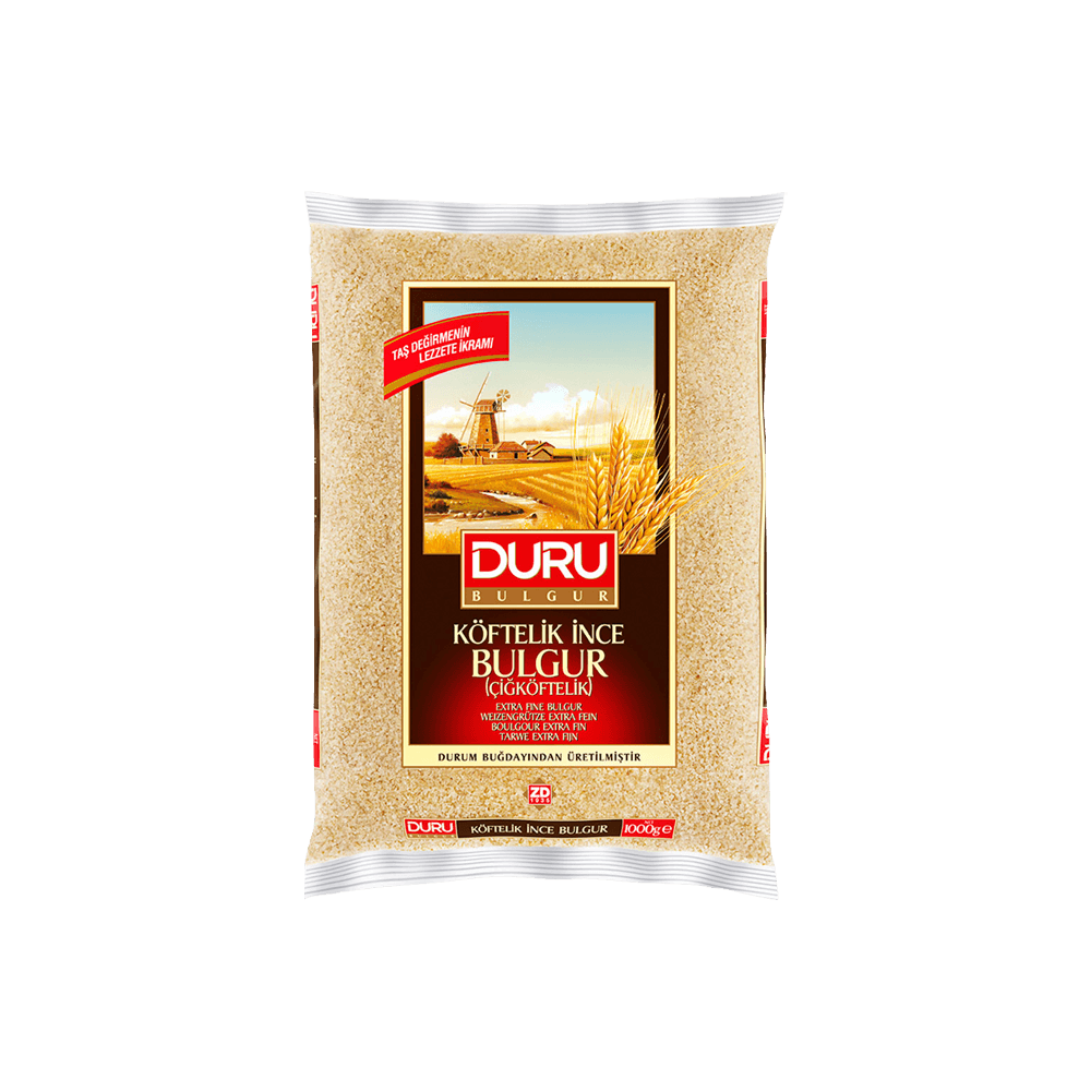 Duru Bulgur 1 Kg İnce Çiğköftelik