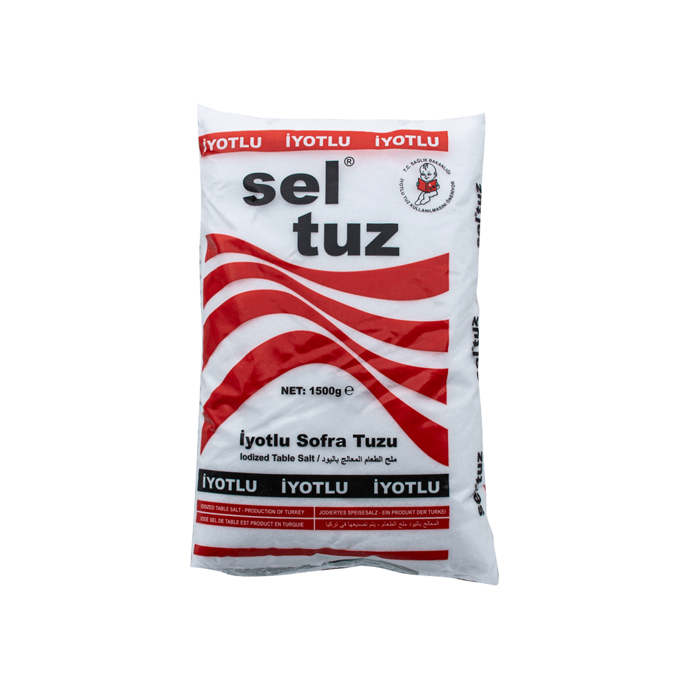 Sel Tuz 1.5 Kg İyotlu Sofra Tuzu