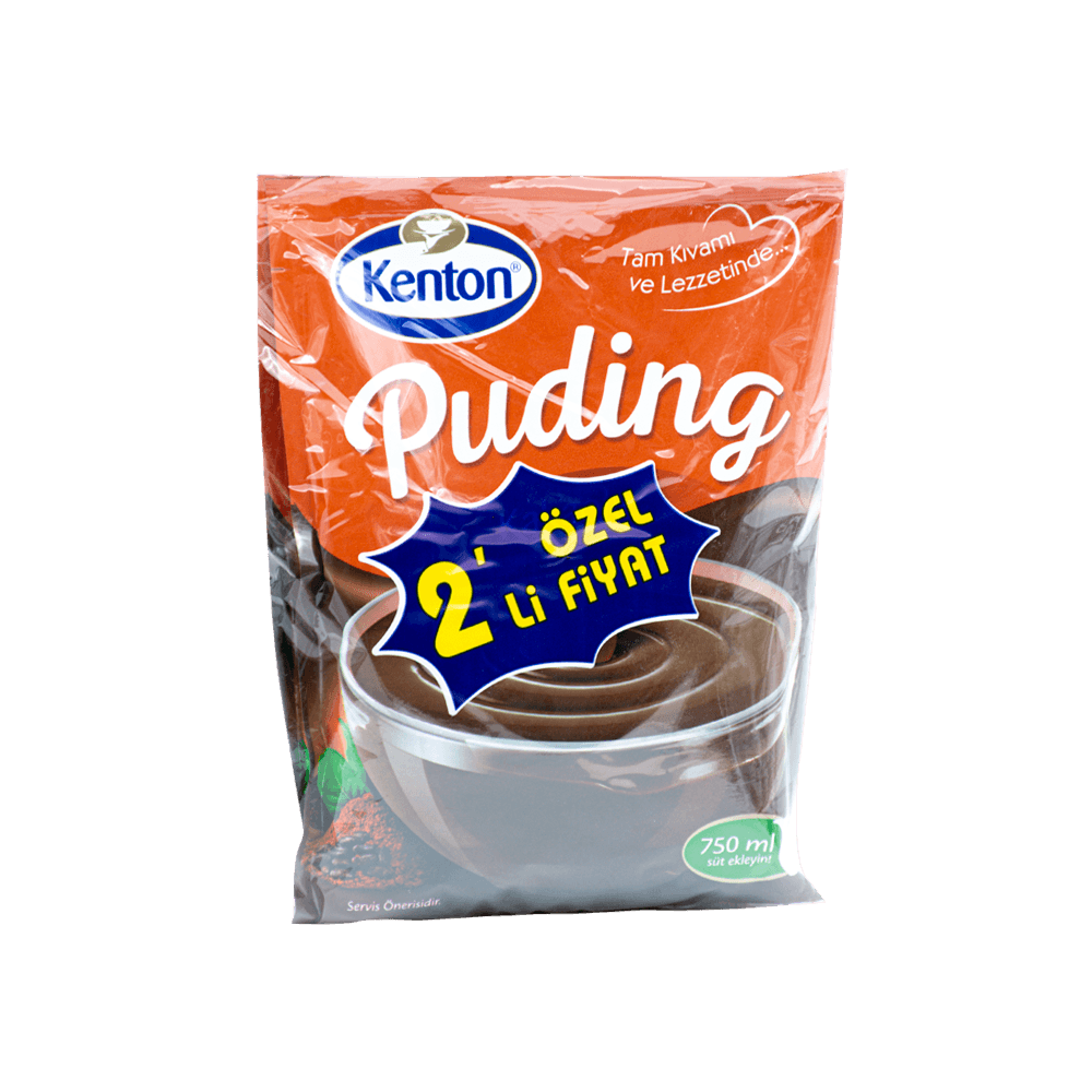 Kenton Puding 2x147 Gr Kakaolu