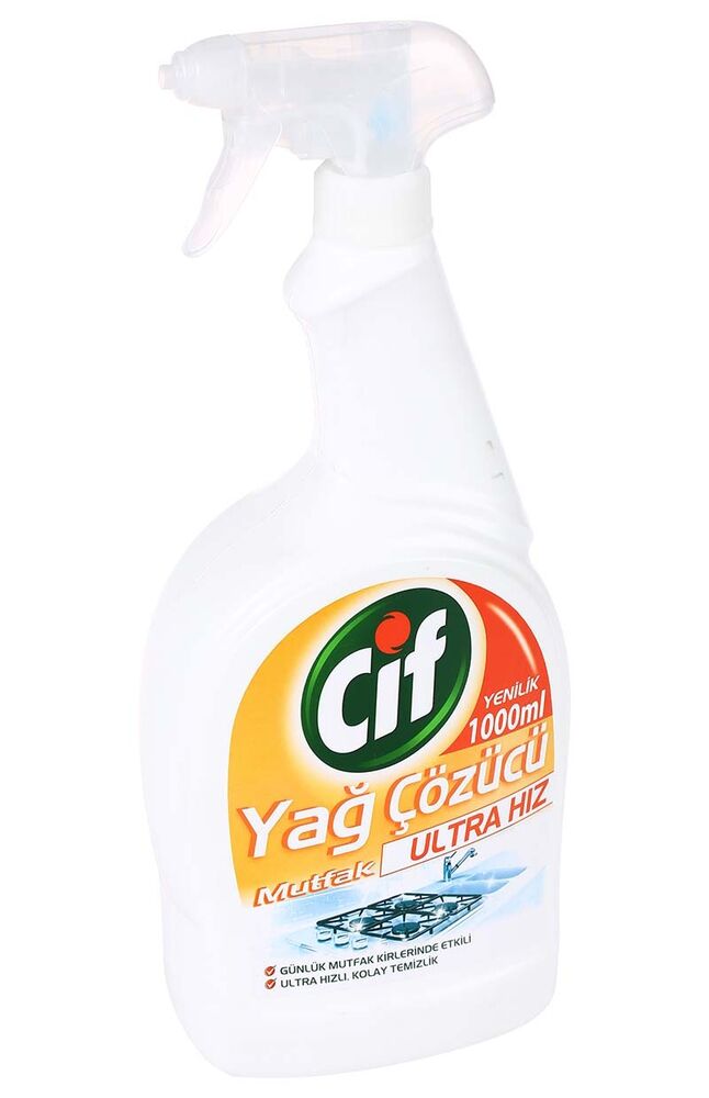 Cif Sprey 1000 Ml Yağ Çözücü Ultra Hız 