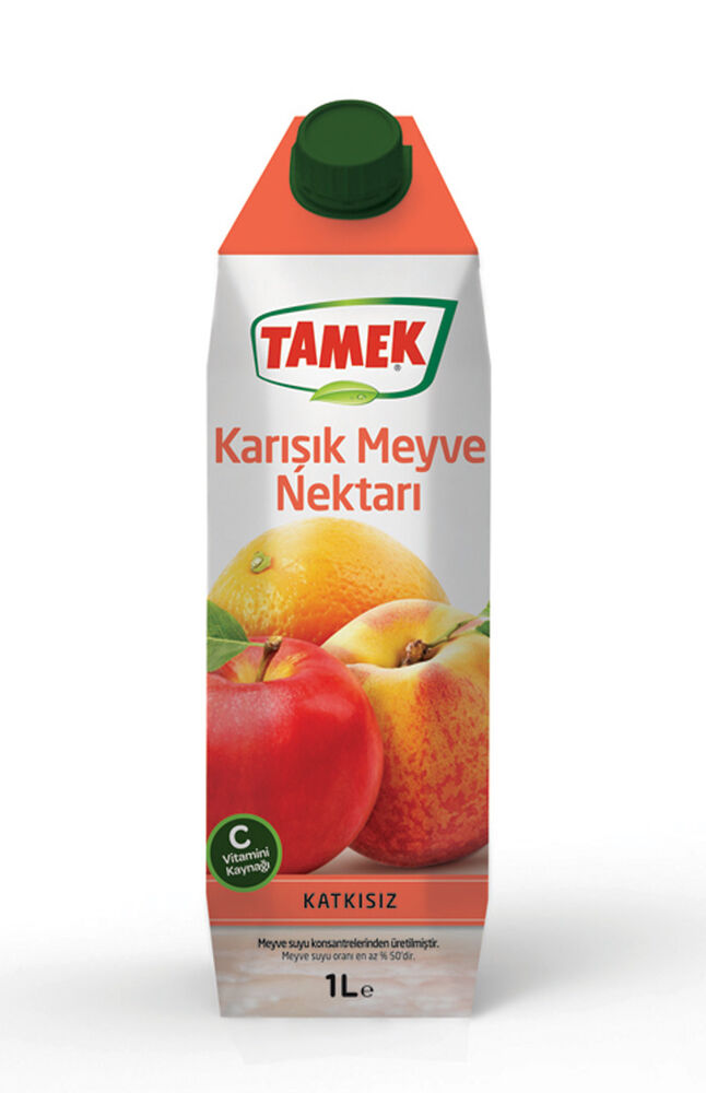 Tamek 1 L Karışık Meyve Nektarı