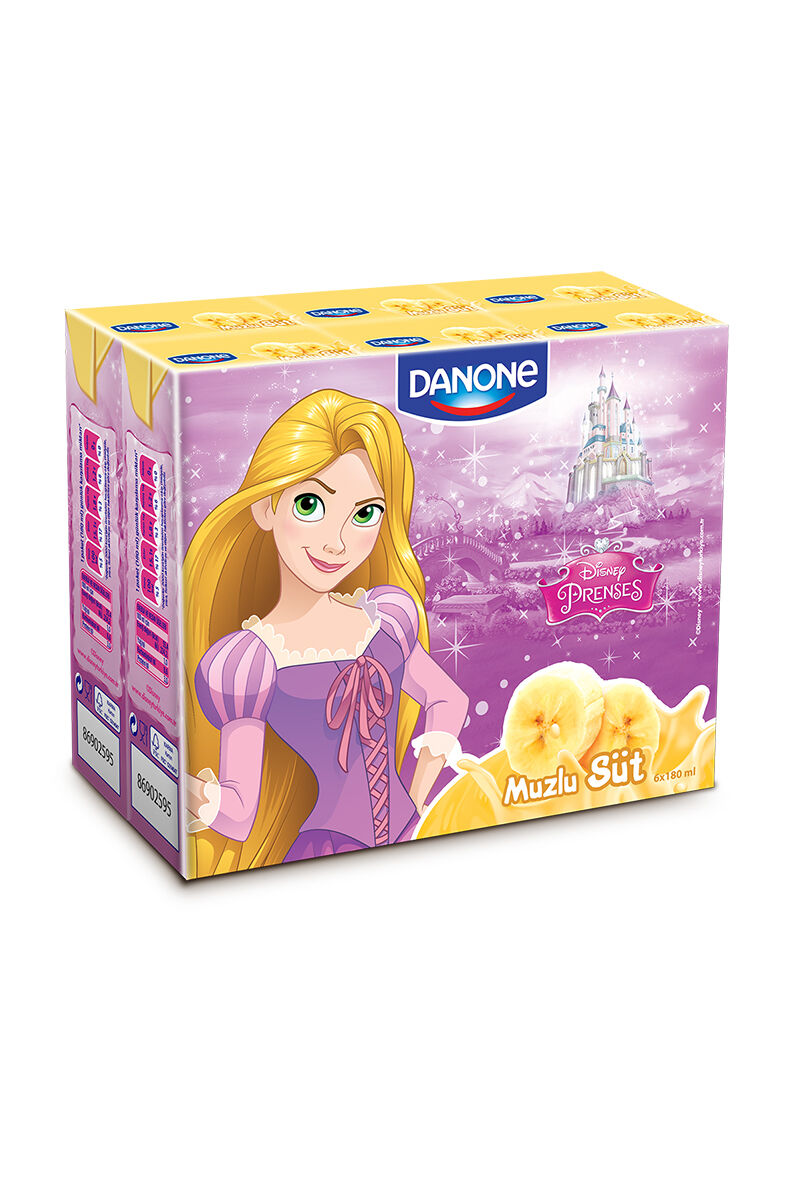 Danone Süt 6x180 Ml Muzlu