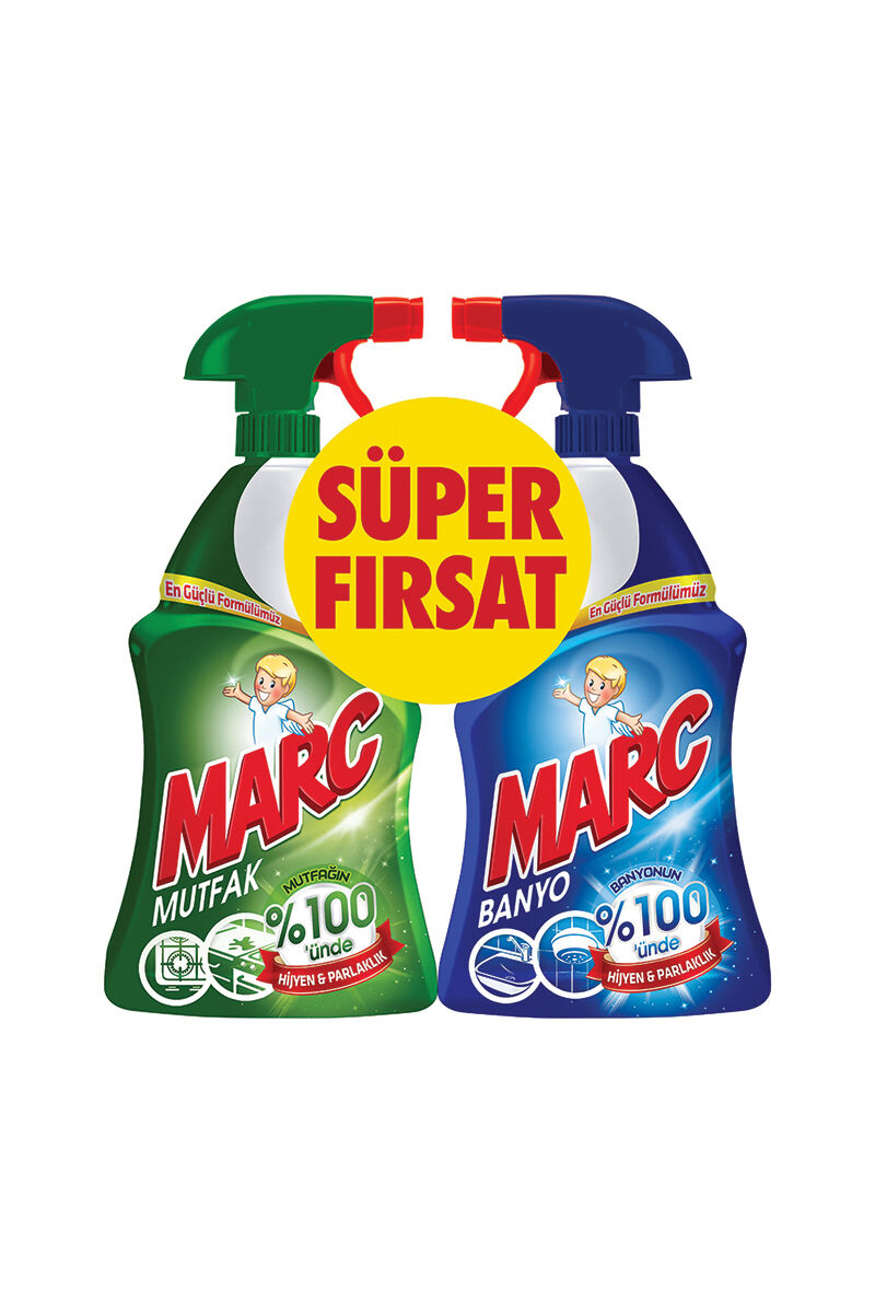 Marc Mutfak 750 Ml+Banyo 750 Ml Sprey