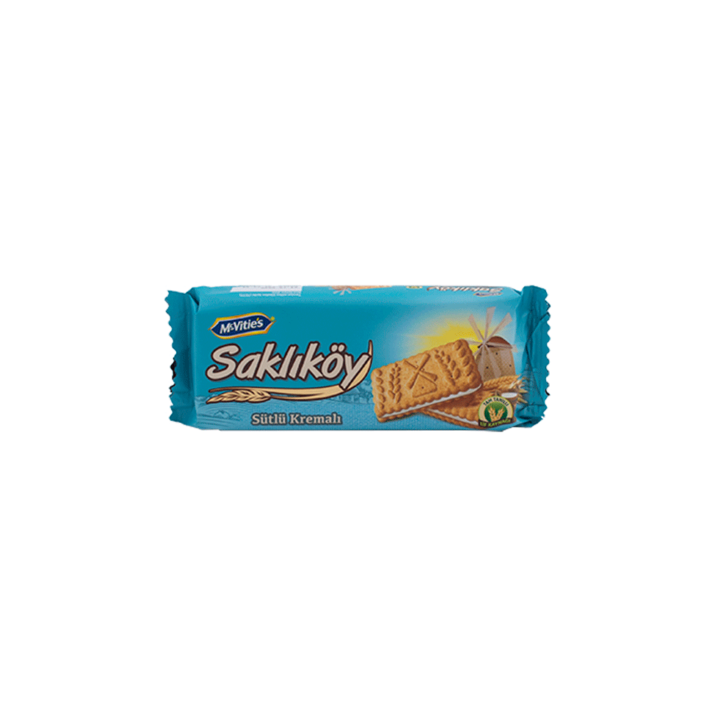 Saklıköy 100 Gr Sütlü Kremalı