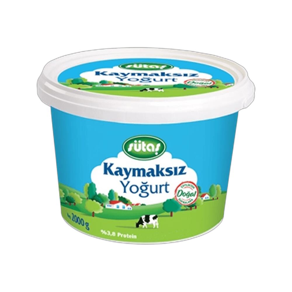 Sütaş Yoğurt 2 Kg %1.5 Yağlı Kaymaksız