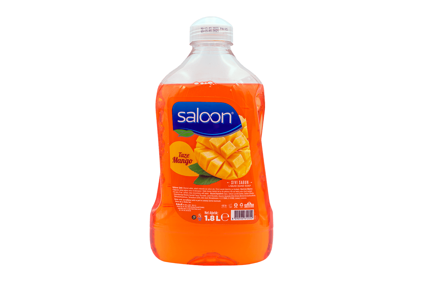 Saloon Sıvı Sabun 1.8 Lt. Mango