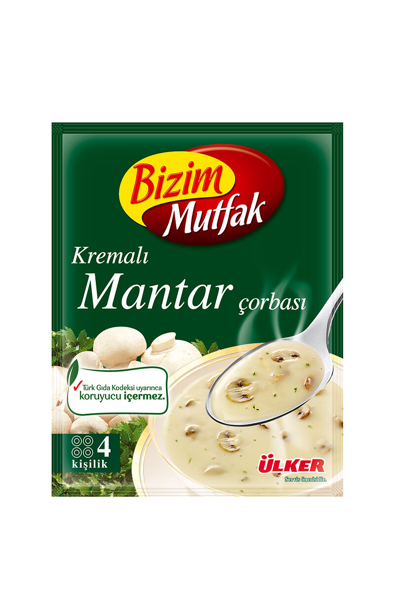 Bizim Çorba Klasik 65 Gr Kremalı Mantar