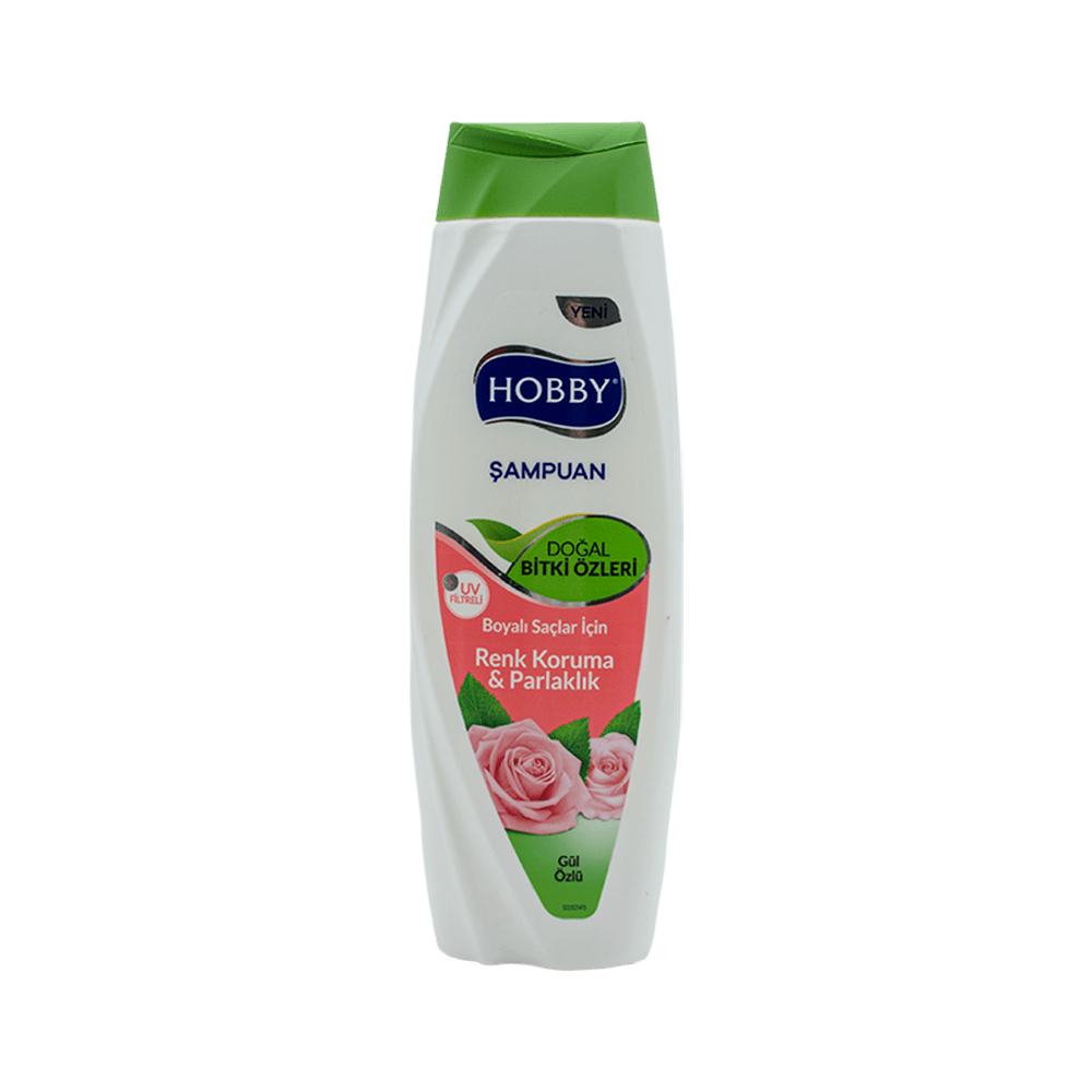 Hobby Şampuan 600 Ml Gül Özlü Ve Uv Filtre Boyalı Saç