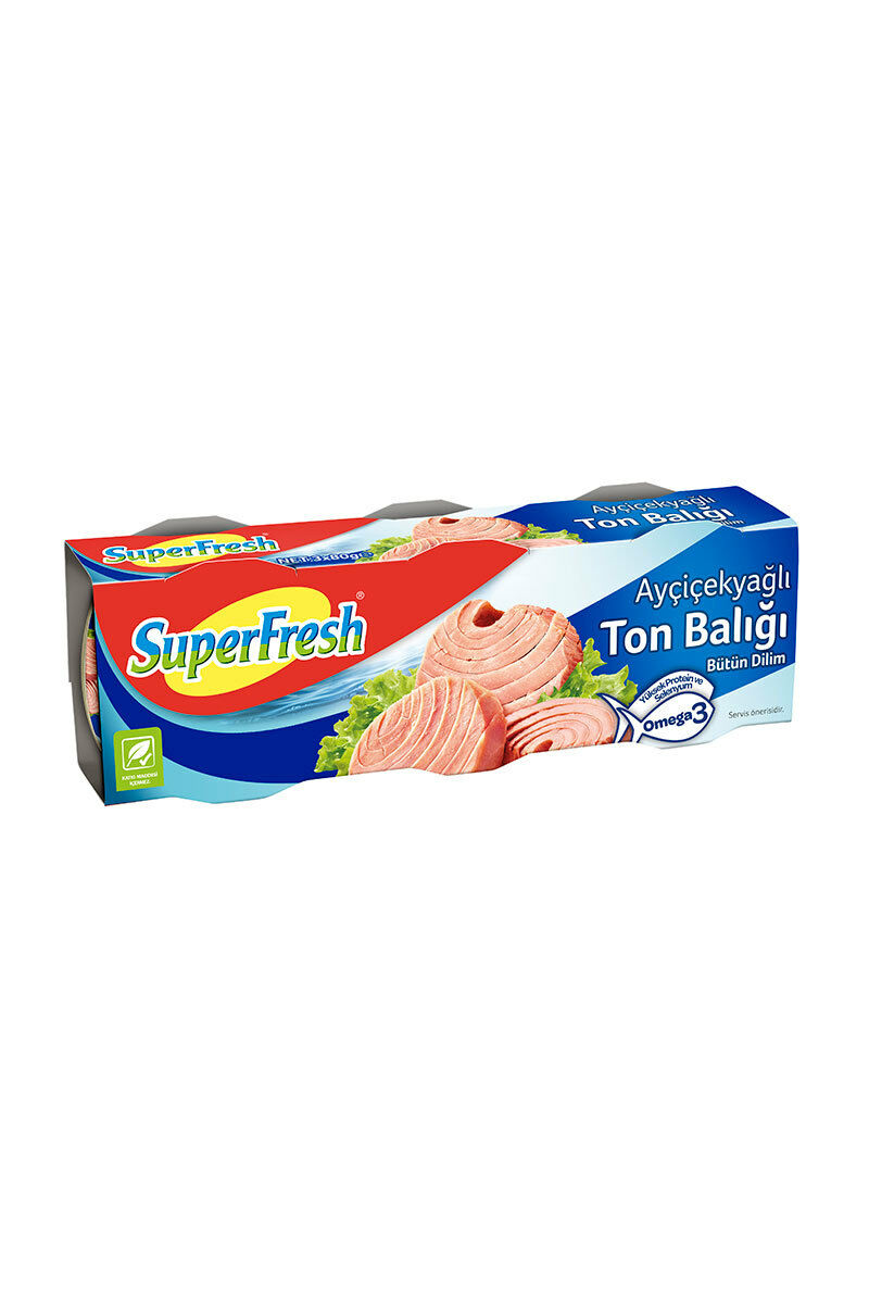 Superfresh Ton Balığı 3x75 gr Ayçiçekyağlı