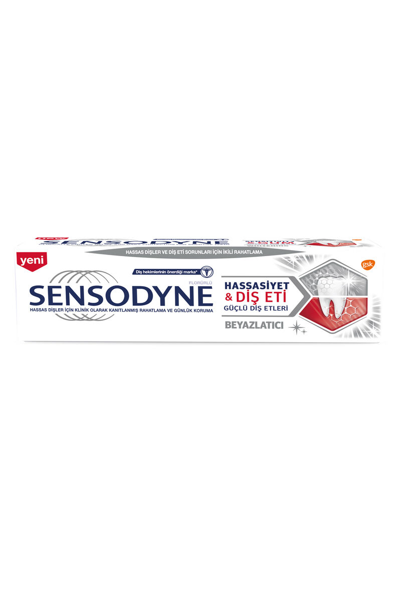 Sensodyne Hassasiyet Ve Diş Eti 75 Ml Beyazlatıcı