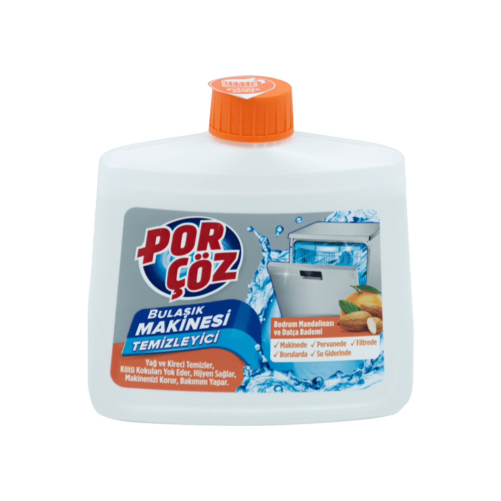 Porçöz 250 Ml Bulaşık Makinesi Temizleyici Bodrum Mandalinası Datça Bademi