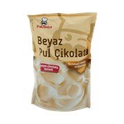 Pakmaya Pul Çikolata 100 Gr Beyaz Çikolatalı