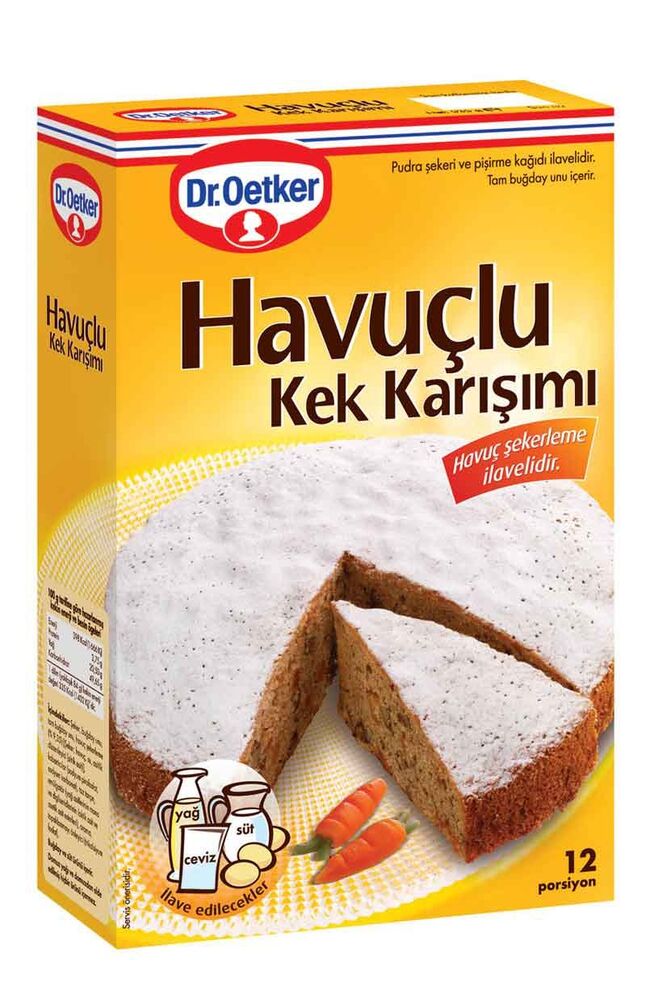 Dr.Oetker Havuçlu Kek Karışımı 535 gr