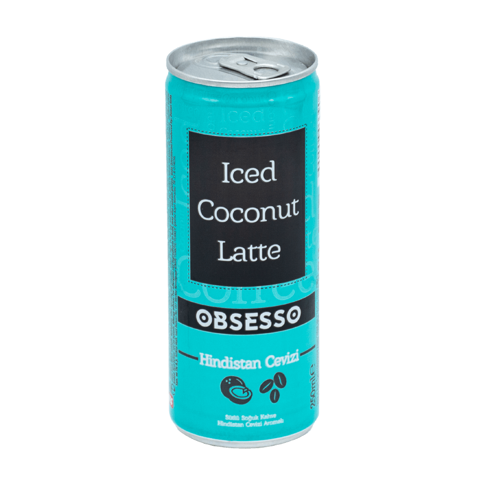 Obsesso Iced Coffee 250 Ml Hindistan Cevizi Latte