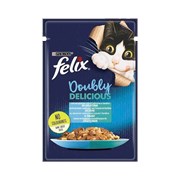 Felix Çifte Lezzet Kedi Maması Somonlu ve Alabalıklı 85 gr