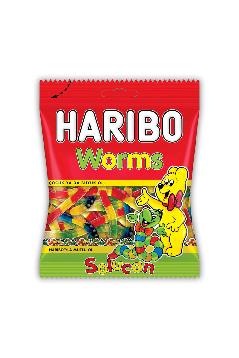 Haribo 80 Gr Solucan