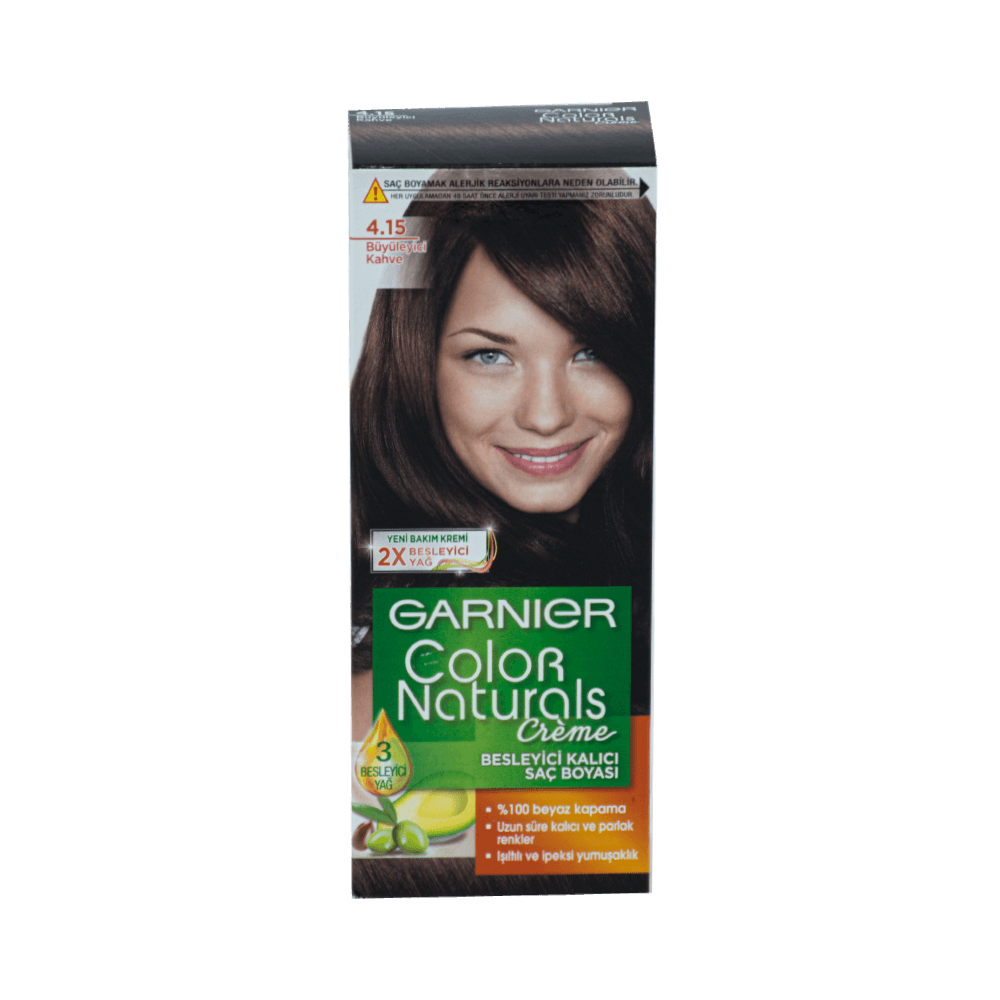 Garnier Color Naturals 4.15 Büyüleyici Kahve Saç Boyası