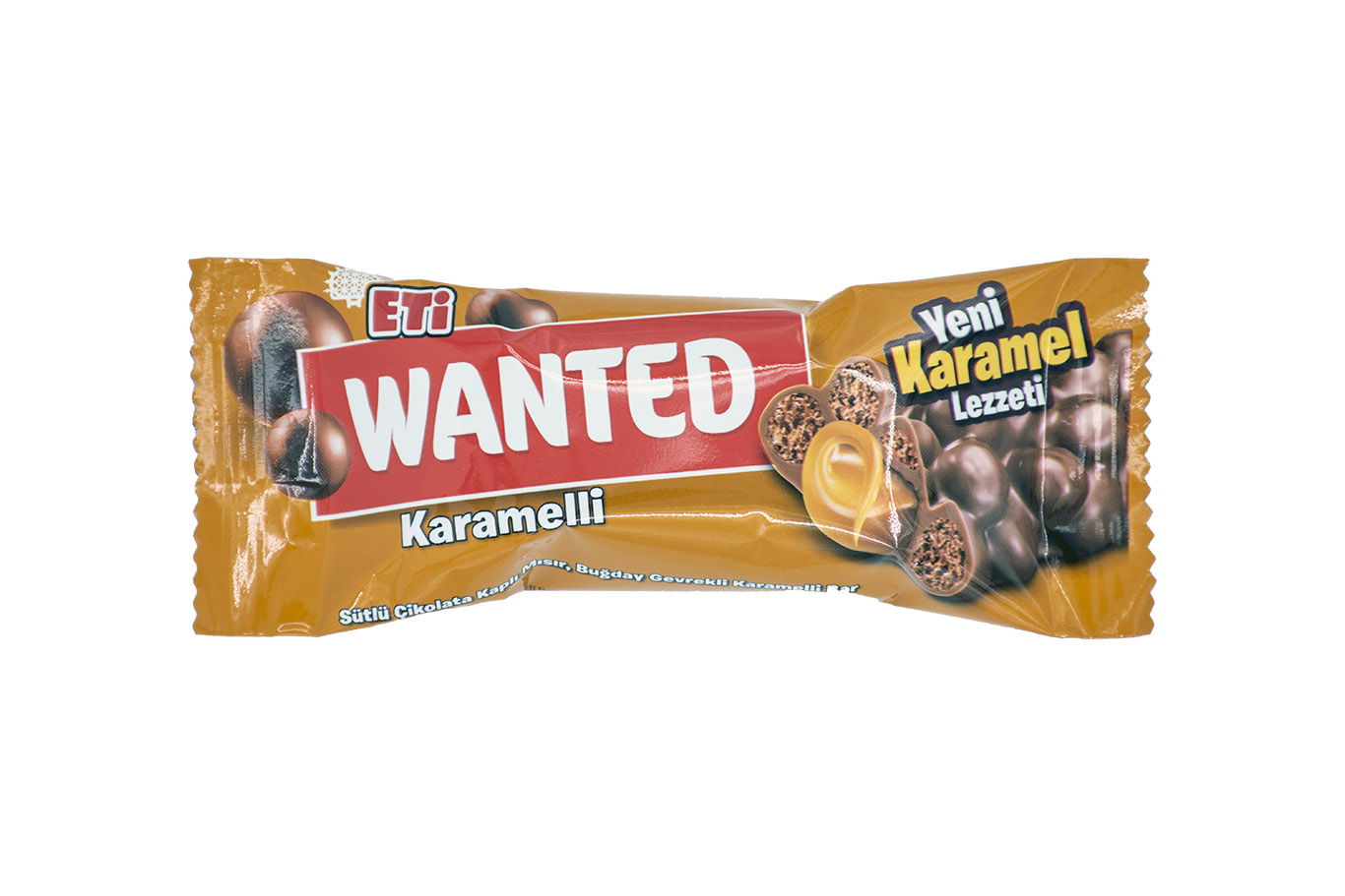 Wanted 32 Gr Karamelli Bar