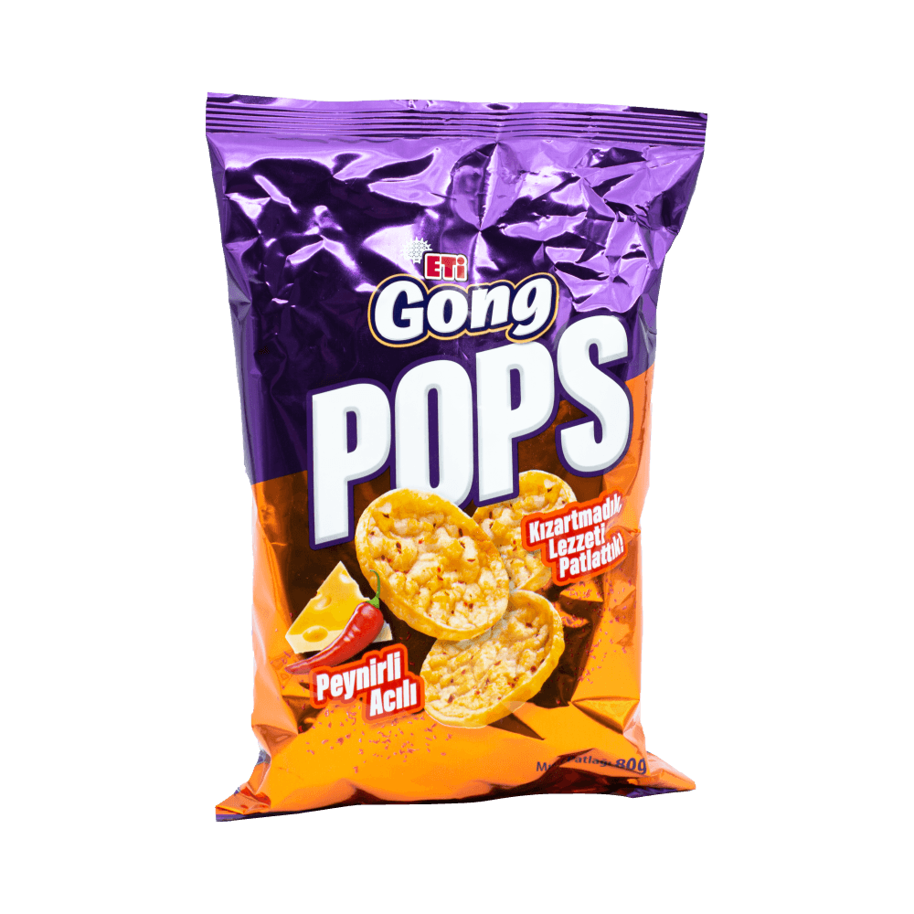 Gong Pops 80 Gr Peynirli Acılı